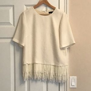 Banana Republic fringe top